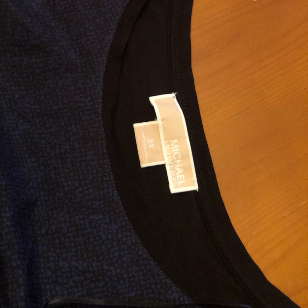 NWOT Micheal Kors long sleeve plus shirt